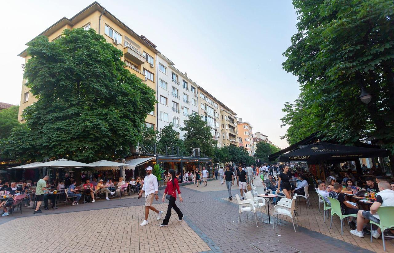 Central Vitosha Apartment Sofia Eksteriør billede